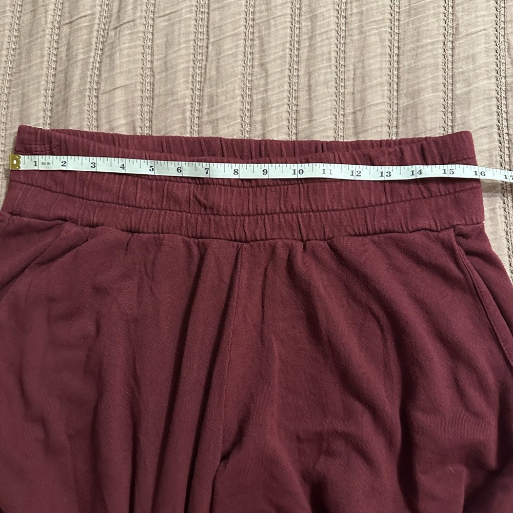 FP Movement by Free People Wide Leg Pants in Burgundy - Picture 9 of 11